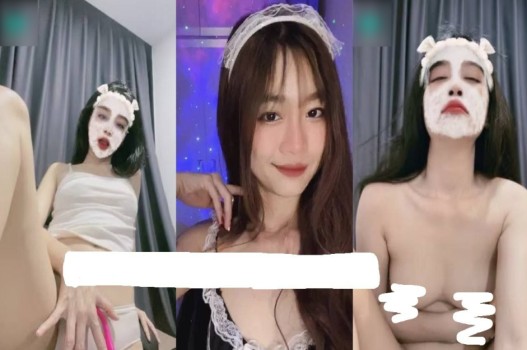 Duyên dáng nàng xinh hóa thân thành hầu gái gợi cảm