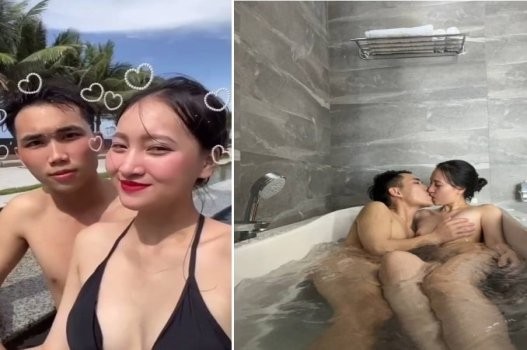 Hạ My ân ái với người yêu khi đi nghỉ dưỡng