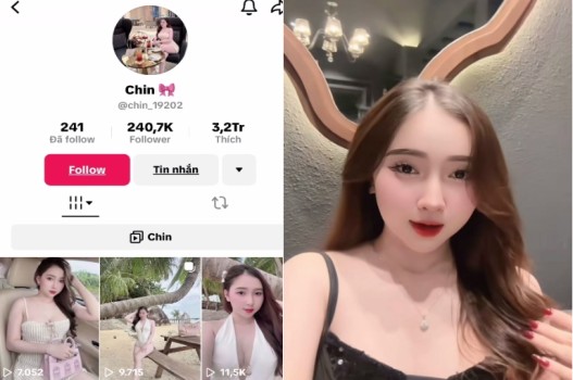 Hot TikTok Chin bị phang há mồm trợn mắt
