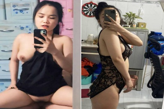 Sang phòng chị hàng xóm ngậm vú